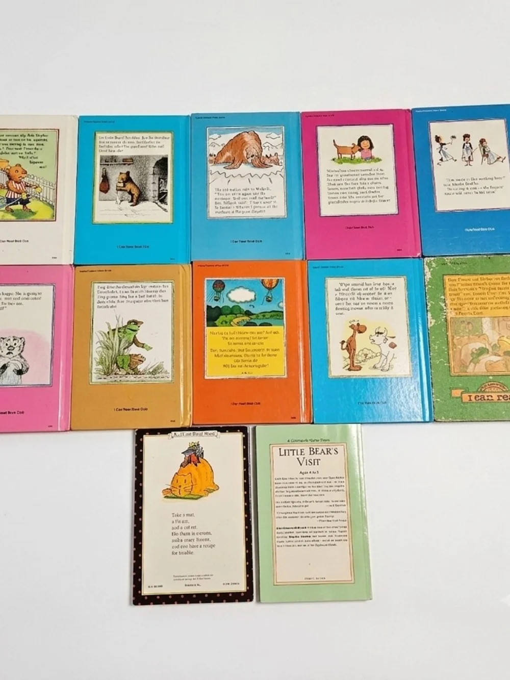 Vintage Hardcover An I Can Read Childrens Book Lot